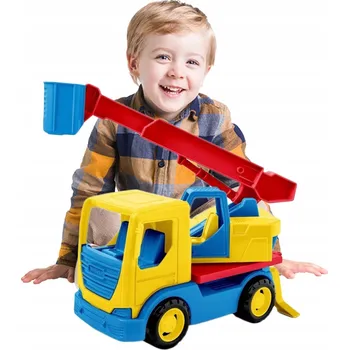 autíčko Nákladní auto WADER Zvedací plošina pro DĚTI Odolné