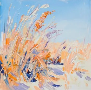 Obraz Obraz na plátně Pláž, 80 × 80 cm, tisk&nbsp;CA-18634