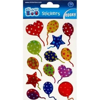 samolepka Klasické Samolepky k narozeninám samolepky klasická 2D Sticker Boo 1 ks