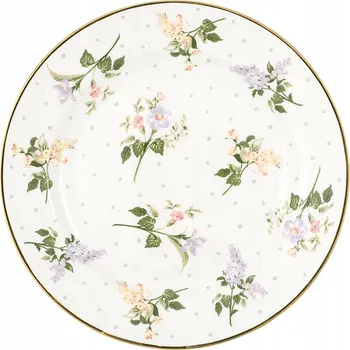 Talíř Snídaňový a dezertní talíř Asta White Green Gate, 20,5 cm