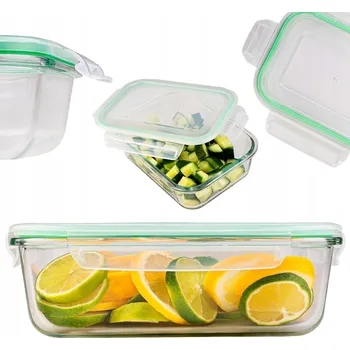 Dóza na potraviny Skleněná dóza SuperButelki 1500 ml pro skladování potravin, čirá