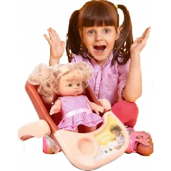 Panenka Sada čůrajících PANENKA pro holčičku v nosítku