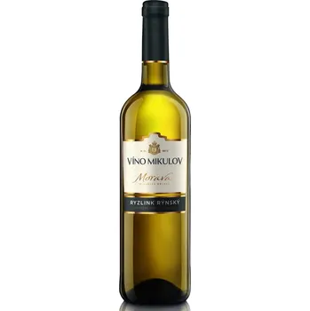 Víno Víno Mikulov Ryzlink rýnský Morava 0,75l