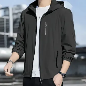 Pánská softshellová bunda Pánská letní bunda s ochranou proti slunci Barva: Tmavě Šedá, Velikost: XL