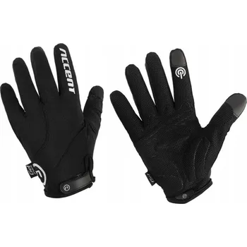 Cyklistické rukavice Cyklistické rukavice Accent L černé