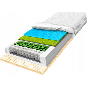 Matrace Matrace s taštičkovými pružinami MATERACE Z GÓR 120 x 190 x 24 cm H3 , H4