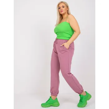 Tepláky RV DR 6331.86 tmavě růžová 2XL