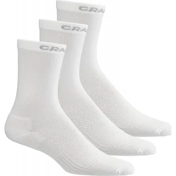Dámské ponožky Funkční tenké ponožky CRAFT CORE Dry High 5-pack - bílá Velikost: 40-42