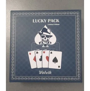 Golfový míček VOLVIK ball Vivid Lucky pack 4 balls + ball marker