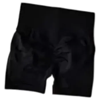 Dámské kraťasy Dámské elastické fitness kraťasy Push-up efekt Stahovací pas Uplé sportovní šortky na cvičení Jóga Běh Tvarující kraťasy do posilovny černá L