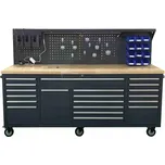 Dílenský vozík / stůl na 6 kolečkách SEJFTI ALFA-20 ANTRACIT RAL7016