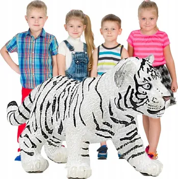 Figurka Bílý Tygr ZVÍŘÁTKA Figurky PAPO mládě RADOST Zvířata pro DĚTI