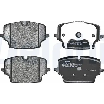 Brzdová destička Sada brzdových destiček, kotoučová brzda DELPHI LP3925