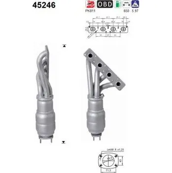 Katalyzátor Katalyzátor AS 45246