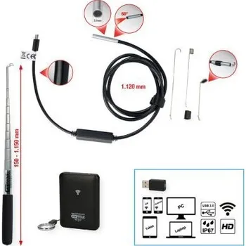 Auto-moto Videoendoskop-sada KS TOOLS 550.7520