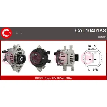 Alternátor Generátor CASCO CAL10401AS