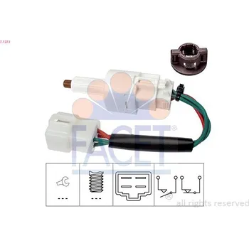 Autoelektrika Spínač brzdového světla FACET 7.1273