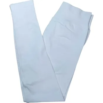 Dámské bezešvé sportovní legíny na cvičení Fitness kalhoty s elastickým pasem Po kotníky Tvarující legíny na jógu a běh bílá M