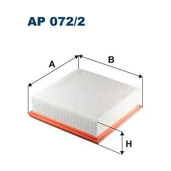 Vzduchový filtr Vzduchový filtr FILTRON AP 072/2