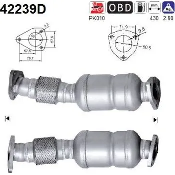 Katalyzátor Katalyzátor AS 42239D