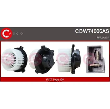 Vnitřní ventilátor CASCO CBW74006AS