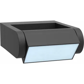 Venkovní osvětlení Domoletti Dveřní lampa, 7W, LED, IP65, černá, 18 cm