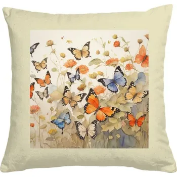 Pánská móda Polštář bavlněný s potiskem Motýlci
