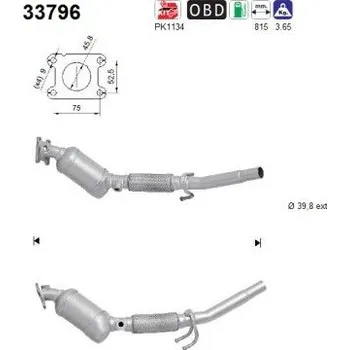 Katalyzátor Katalyzátor AS 33796