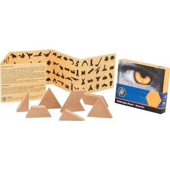 Desková hra Vzdělávací desková hra Puzzle - série ETO logické hry, dřevěné skládačky pro děti, dětské hlavolamy, logická hra, dřevěná skládačka Big Fun Republic (Puzzlomatic)