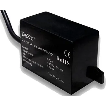 Soumrakový senzor Zext A02-CZ20 2000W IP54 černý