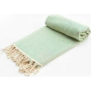 Ručník Hammam osuška CHESS 100% bavlna YEYE zelená