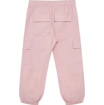 Dámské kalhoty United Colors Of Benetton Kalhoty z materiálu 4L2VCF046 Růžová Relaxed Fit 168