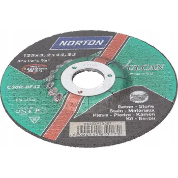 Brusný kotouč Brusný kotouč na betonu Norton Vulcan 125x3.2x22.23mm