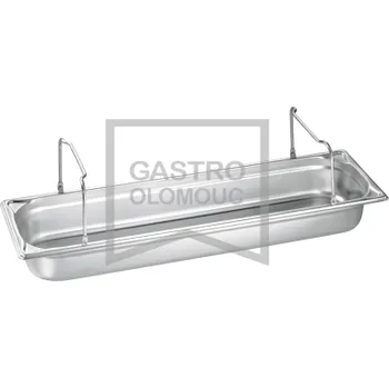 Nádoba na pečení B.PRO Gastronadoba GN-B 2/4-150 s úchyty Varianta: Gastronadoba GN-B 2/4-150 s úchyty