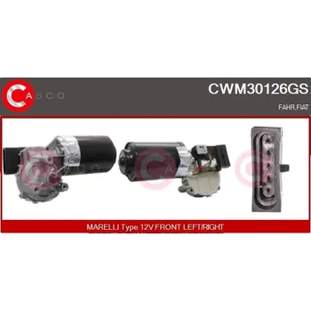 Motorek stěrače a odstřikovače Motor stěračů CASCO CWM30126GS