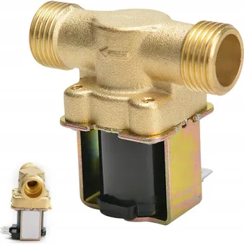 Ventil ELEKTROMAGNETICKÝ VENTIL DC 12V ELEKTRICKÝ VENTIL NA VODU G 1/2"