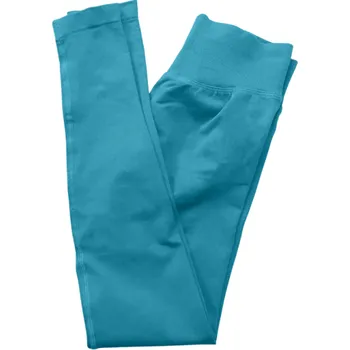 Dámské oblečení Dámské bezešvé sportovní legíny Nízký pas Elastický materiál Přiléhavý střih Legíny na fitness Jóga posilování Běhání pohodlné tyrkysová XS