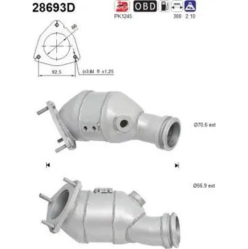 Katalyzátor Katalyzátor AS 28693D