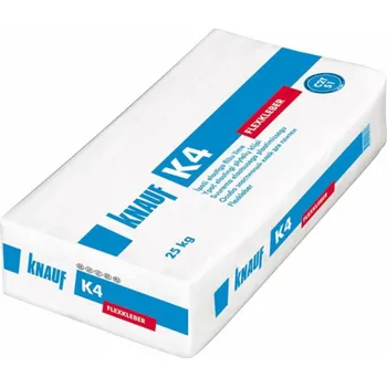 Průmyslové lepidlo KNAUF Vysoce elastické lepidlo na obklady a dlažby K4, 25 kg (C2T S1)
