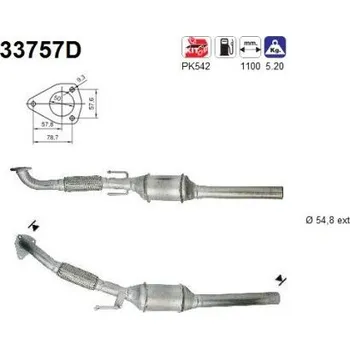 Katalyzátor Katalyzátor AS 33757D