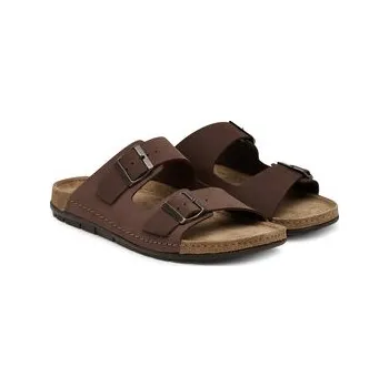 Dámské pantofle Nazouváky Scholl MF31290 Hnědá 40