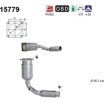 Katalyzátor Katalyzátor AS 15779
