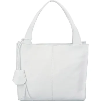 Dámská kožená kabelka bílá - Delami Methya bílá