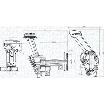 Olejové čerpadlo Olejové čerpadlo MAGNETI MARELLI 351516000043