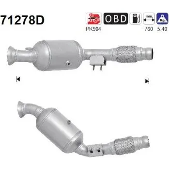 Katalyzátor Katalyzátor AS 71278D