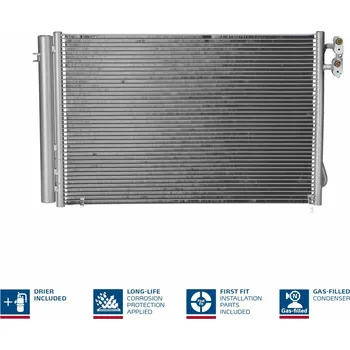 Výparník klimatizace Kondenzátor, klimatizace NISSENS 94872