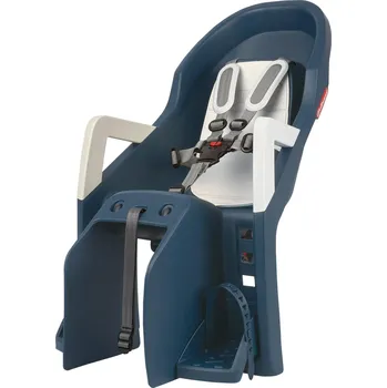 cyklosedačka POLISPORT Dětská sedačka na zadní nosič Guppy Mini MODRÁ