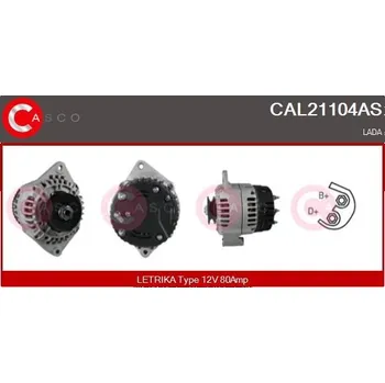 Alternátor Generátor CASCO CAL21104AS
