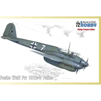 Plastikový model Special Hobby Focke-Wulf Fw 187 A-0 Falke 1:72