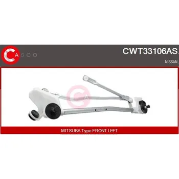 Tyčoví stěračů CASCO CWT33106AS